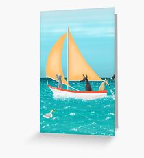 Sod Racing Greeting Card