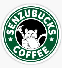 Sensubucks Coffee Sticker