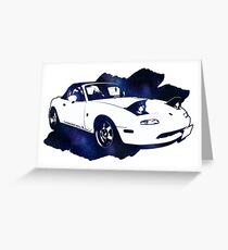 Eunos Roadster (Mazda MX5,Miata) Greeting Card