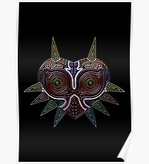 Ornate Majora's Mask Poster