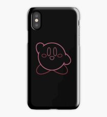 Minimalist Kirby With Face iPhone Case