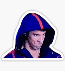 Phelps Gesicht Sticker