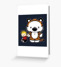 Hello Tiger Greeting Card