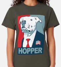 Feel The Hopper (Red White and Hopper) Classic T-Shirt