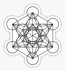Metatron's Cube Sacred Geometry Sticker