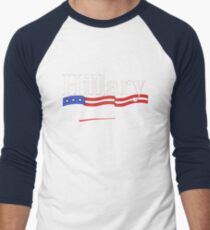 Hillary for Prison 4 Men's Baseball ¾ T-Shirt