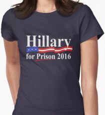 Hillary for Prison 4 Women's Fitted T-Shirt