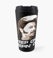 Halten Sie weiter auf Joe Dirt Thermobecher
