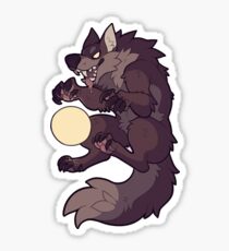 Claw at the Moon Sticker