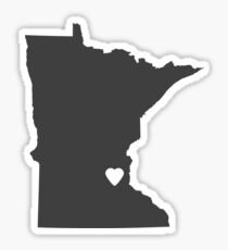 Minnesota Charcoal Sticker