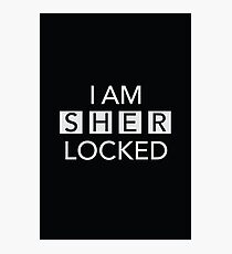 Sherlocked Photographic Print