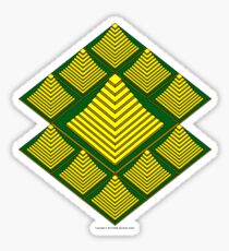 Ziggurat Glyph 04 Sticker