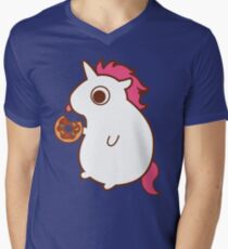 Camiseta de cuello en V Golosinas y dulces