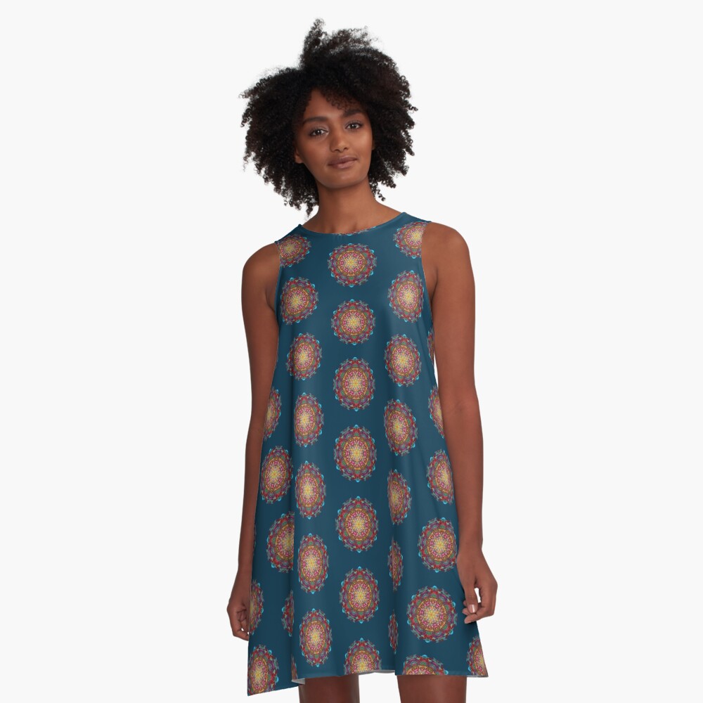 Amulet of life A-Line Dress