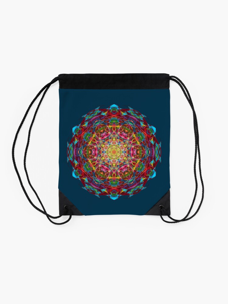 Alternate view of Amulet of life Drawstring Bag