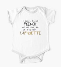 Flüssig Französisch Baby Body Kurzarm