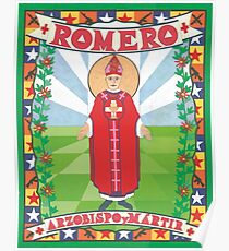 Archbishop Romero Icon Poster