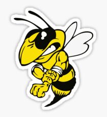 Fairview High School fighting Yellow Jacket - right Sticker