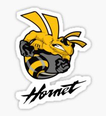 Angry Hornet Sticker