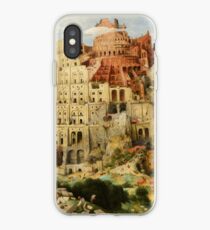 Pieter Bruegel Tower of Babel iPhone Case