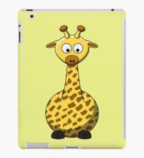 Cartoon Giraffe iPad Case/Skin
