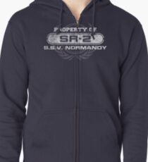 Vintage Property of SR2 Zipped Hoodie