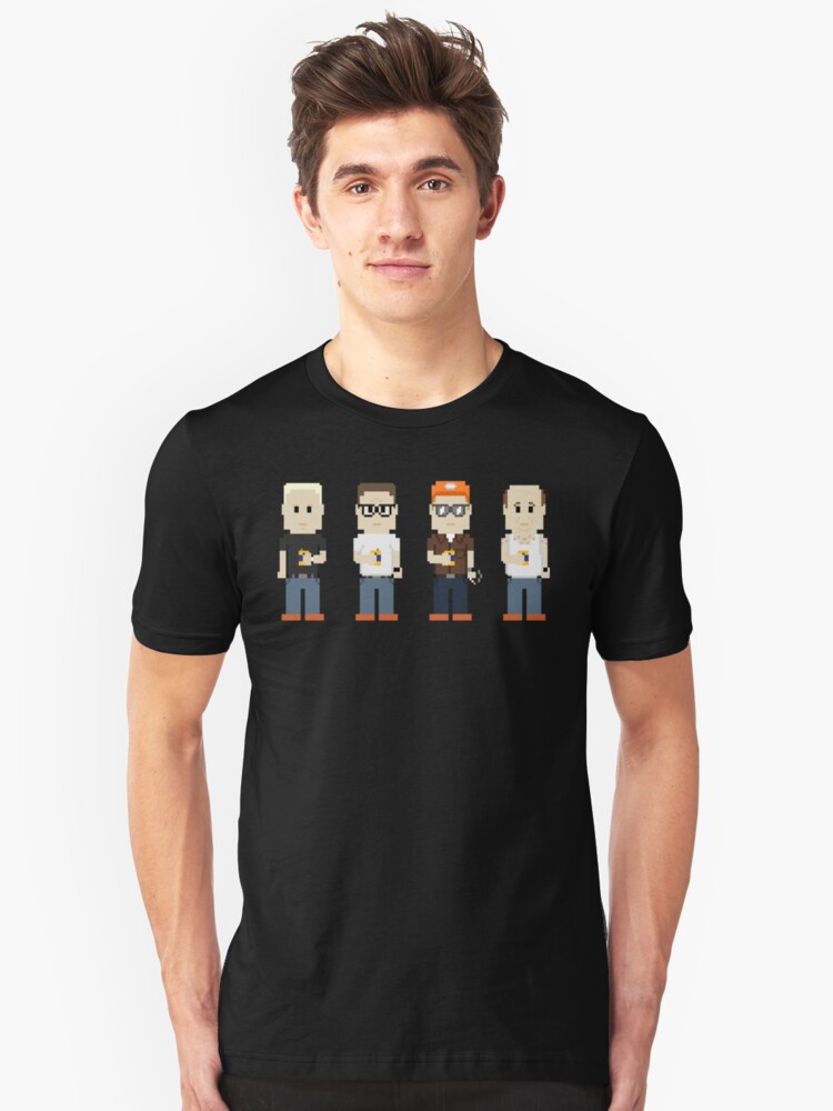 Alternate view of 8-Bit Propane and Propane Accessories Slim Fit T-Shirt
