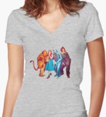 Wizard of Oz Women's Fitted V-Neck T-Shirt