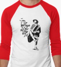 Weird and Rare - Fear Loathing Vegas Men's Baseball ¾ T-Shirt