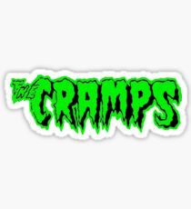 The Cramps (green) Sticker