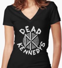 DEAD KENNEDYS Women's Fitted V-Neck T-Shirt