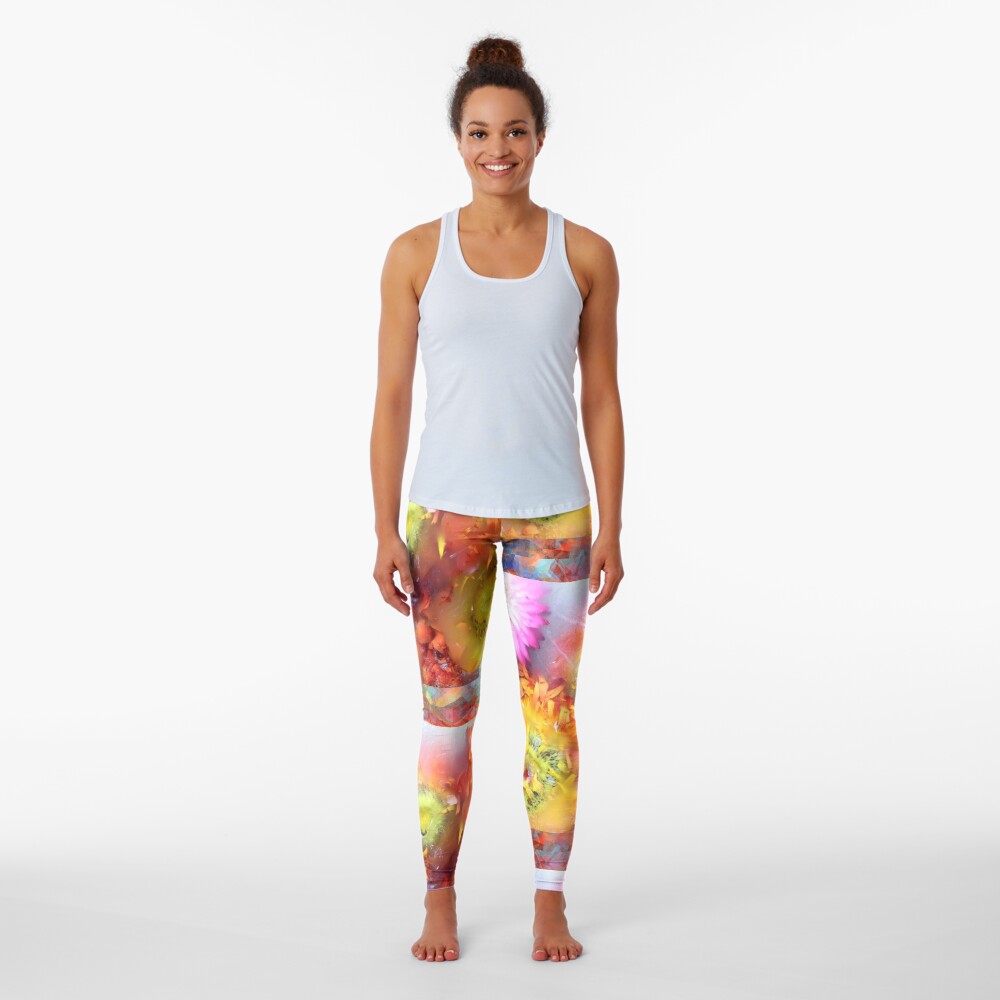 Marble Flower Products Leggings