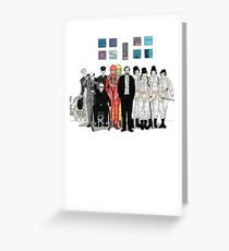 Stanley Kubrick Greeting Card