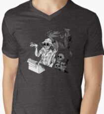 HS Thompson writing Men's V-Neck T-Shirt