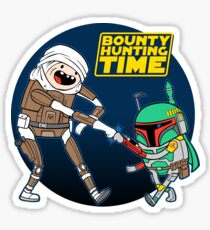 Bounty Hunting Time Sticker