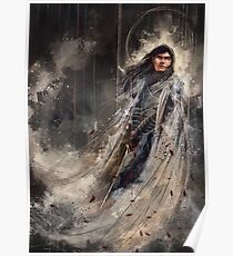 Fingolfin challenges Mogoth Poster