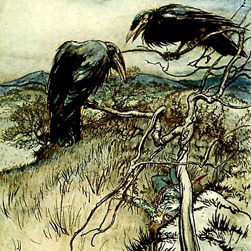 The Twa Corbies” by Arthur Rackham