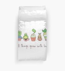 ALL THINGS GROW WITH LOVE Duvet Cover
