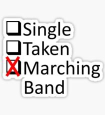 Marching Obsession Sticker