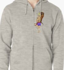 Tiger Uppercut Zipped Hoodie