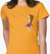 Tiger Uppercut Women's Fitted T-Shirt