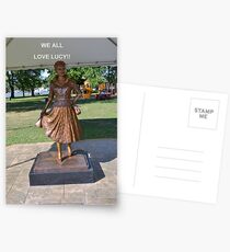 Postales Estatua Lucille Ball.