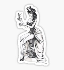 Burlesque circus Sticker