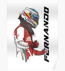 Fernando Alonso Poster