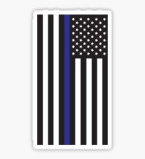 Blue Lives Matter Flag Sticker