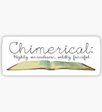 Chimerical || Spelling Bee Sticker