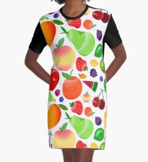 Fruchtsalat T-Shirt Kleid
