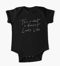 This Is What A Feminist Looks Like One Piece - Short Sleeve
