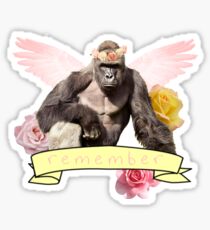 Remember Harambe Sticker