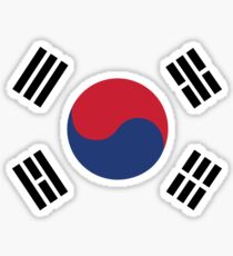 South Korea Sticker